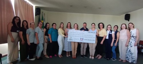 Primeiras-damas da AMAU destinam R$ 122,9 mil para reforma da sala de amamentação do Hospital Santa Terezinha