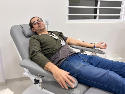 Campanha interna incentiva colaboradores do Hospital Santa Terezinha a doar sangue e reforça importância do gesto solidário